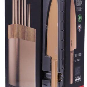 Rare Copper Set: Cuisine::pro Daisho Nara Japanese Stainless Steel Knives